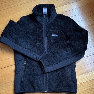Patagonia Black Teddy Jacket